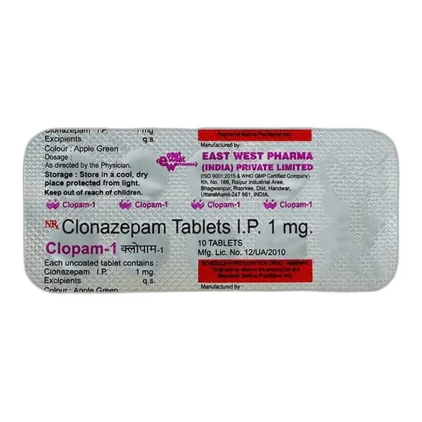 Buy Clonazepam 1mg Online